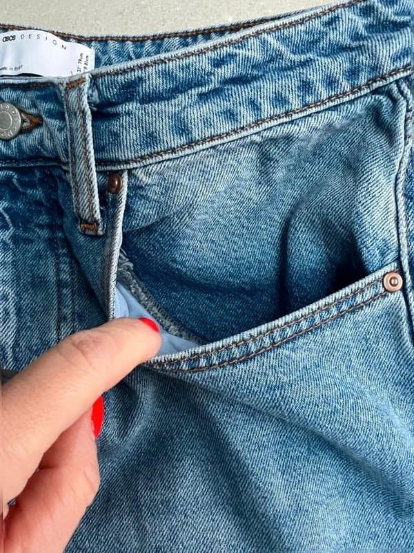 ASOS Asos Blue straight jeans