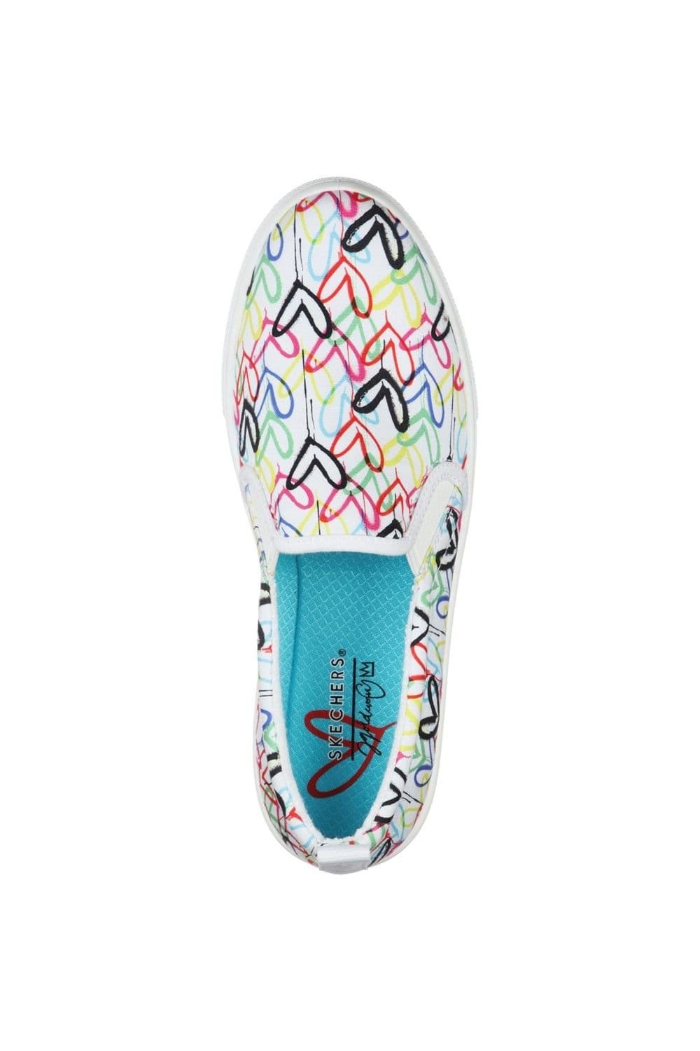 Skechers Skechers Women's 'Poppy Drippin Love' Slip-On Shoes - 4