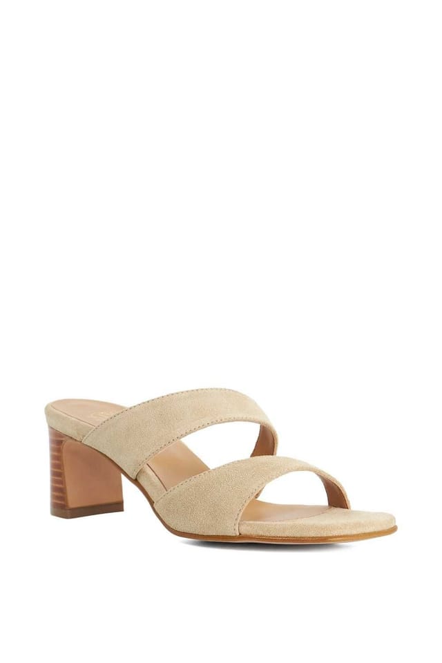 Dune London Dune London Women's 'Jaeda' Suede Sandals in Beige - 2