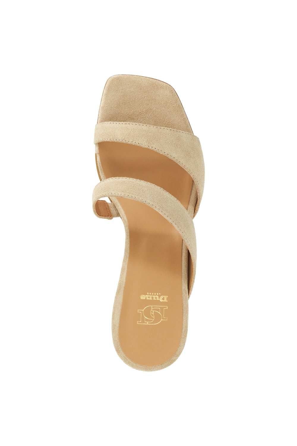 Dune London Dune London Women's 'Jaeda' Suede Sandals in Beige - 4