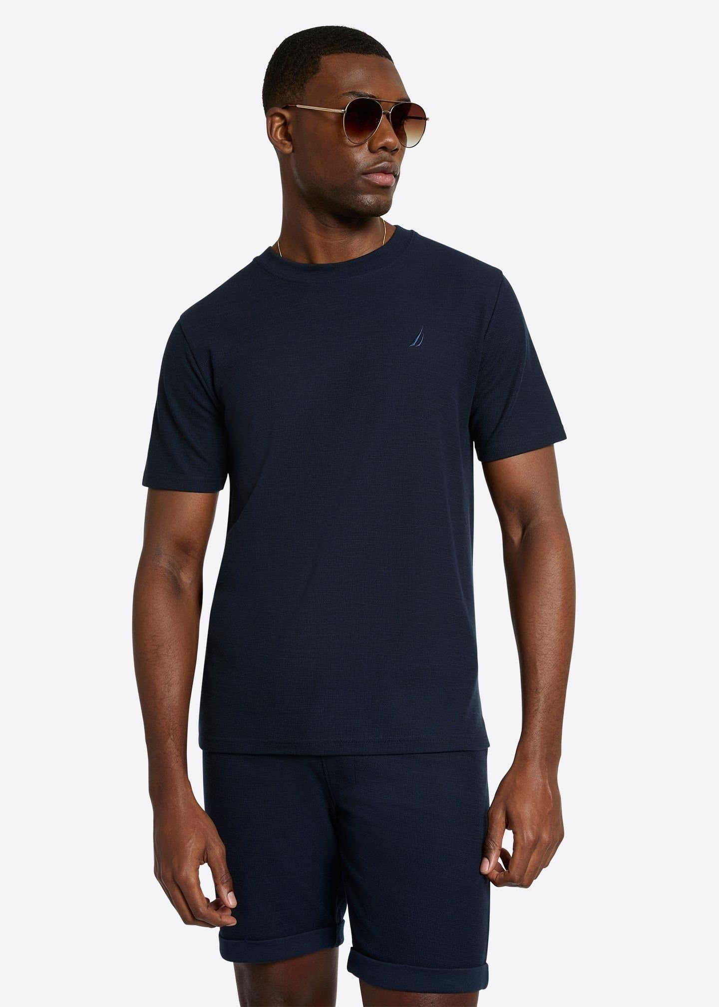 Nautica Nautica Men's Capri T-Shirt in Dark Navy