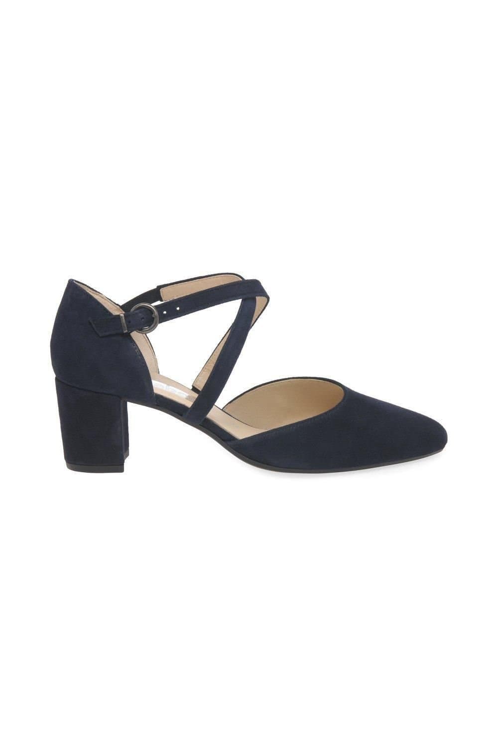 Gabor Gabor Women's 'Gisele' Open Court Shoes in Navy