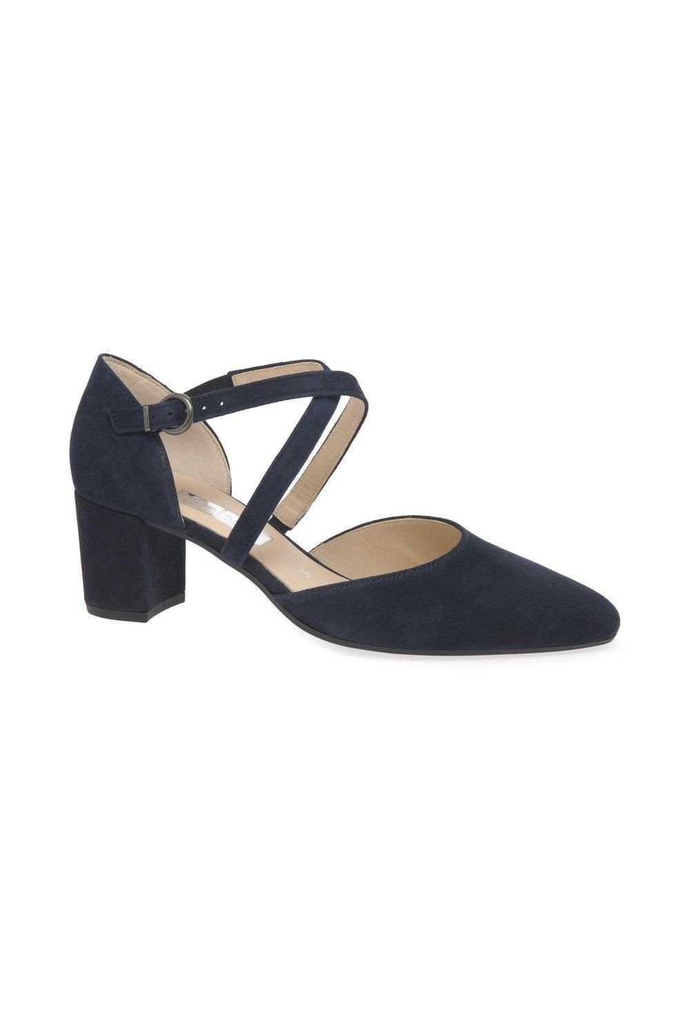 Gabor Gabor Women's 'Gisele' Open Court Shoes in Navy - 4