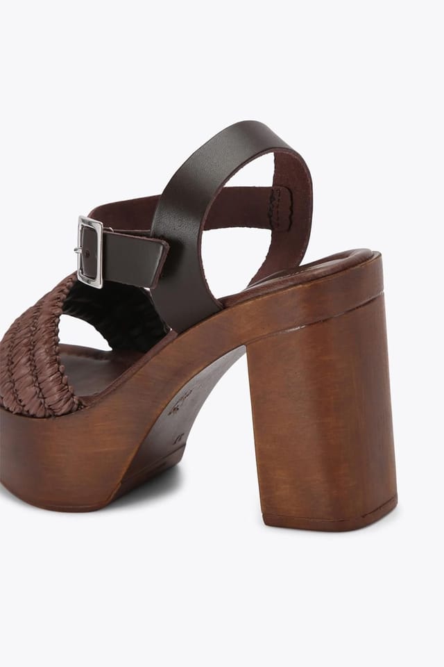 Carvela Carvela Women's 'Sassari Block' Heels in Dark Brown - 3