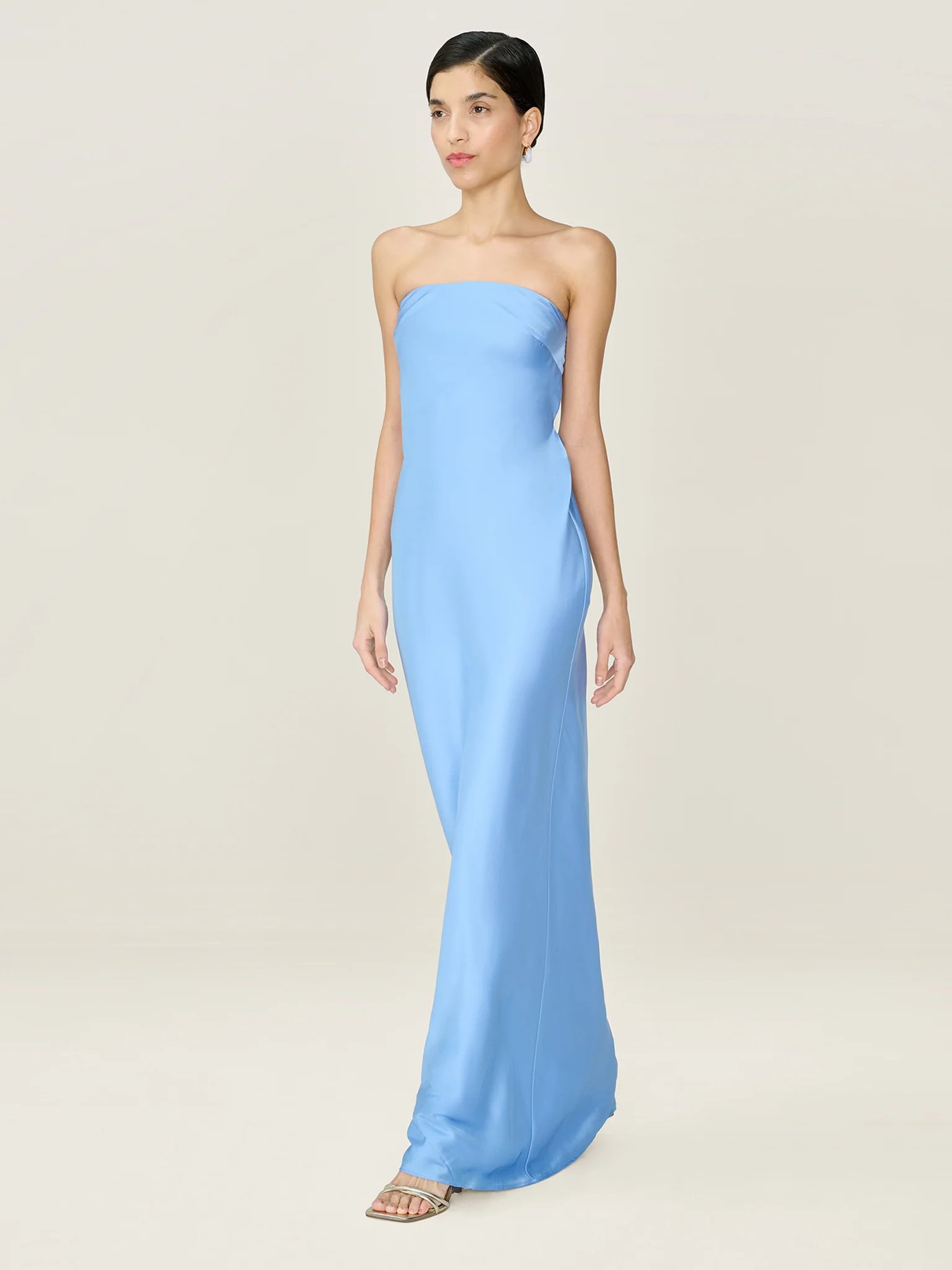 OMNES Amdra Dress in Vista Blue - 2