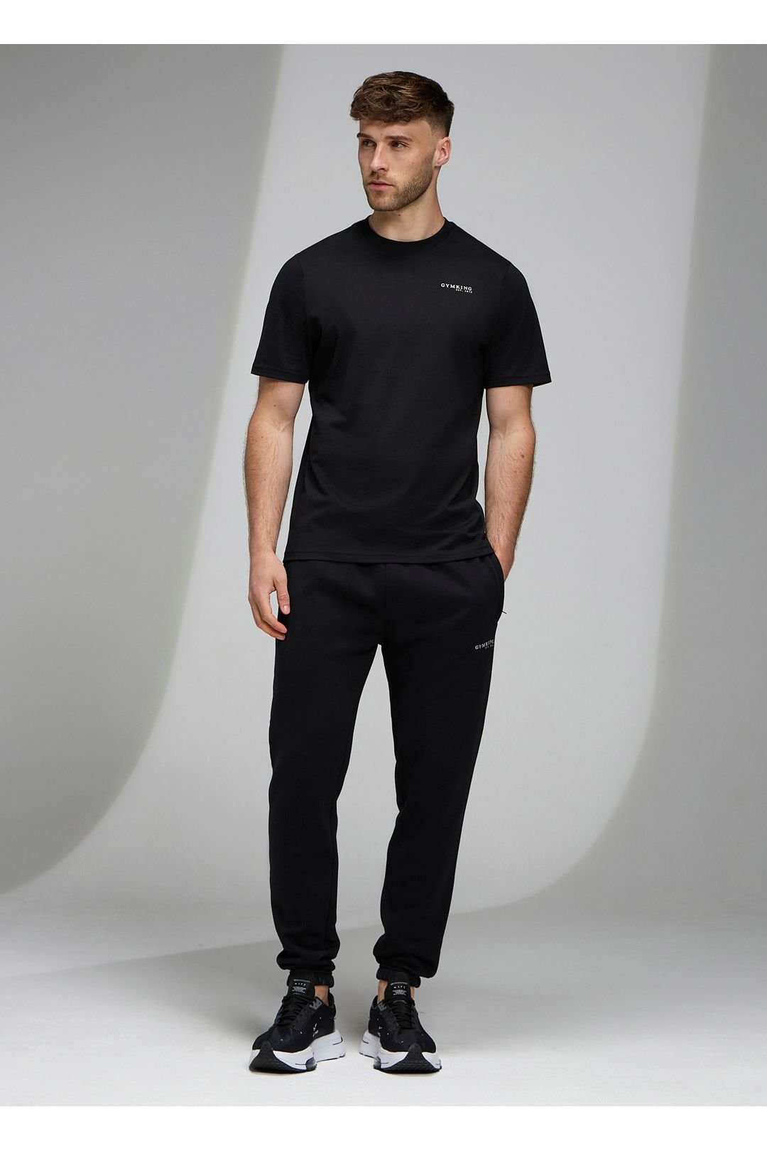 Gym King GYM KING Men's Established V2 Jogger Black - 3