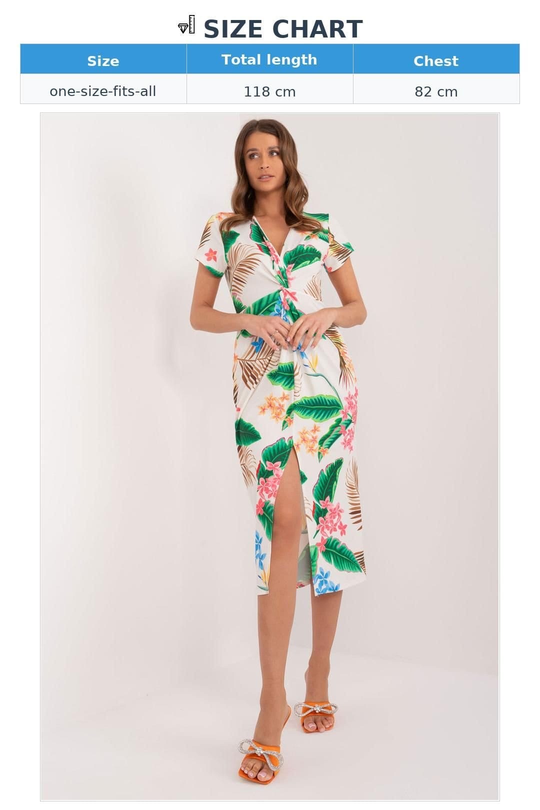 Love Lace Love Lace Women's Color Print Heart Neck Midi Pencil Dress in White - 4