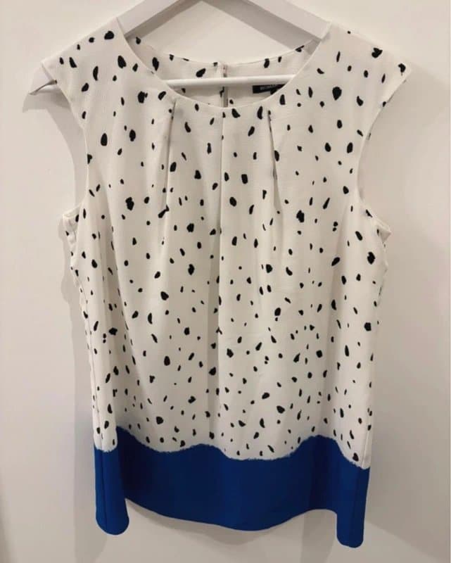 ROMAN Roman chiffon blouse top size 10