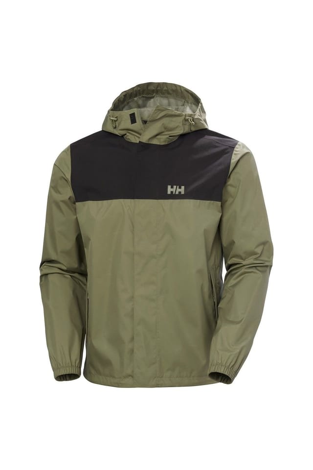 Helly Hansen Sport Helly Hansen Sport Men's Vancouver Rain Jacket in Green - 3