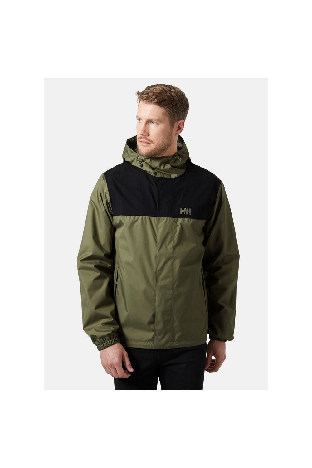 Helly Hansen Sport Helly Hansen Sport Men's Vancouver Rain Jacket in Green - 4
