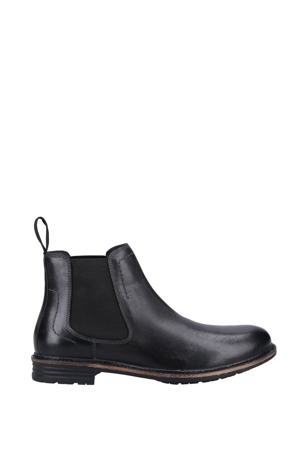 Hush Puppies Hush Puppies Men's 'Justin Chelsea' Boots in Black - 4