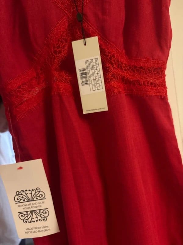 Never Fully Dressed Never fully dressed red lace dress - 1