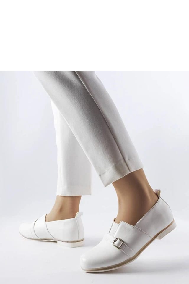 Love Lace Love Lace Women's Felosa Slip On Loafers with Insole for Summer Comfort in White - 2