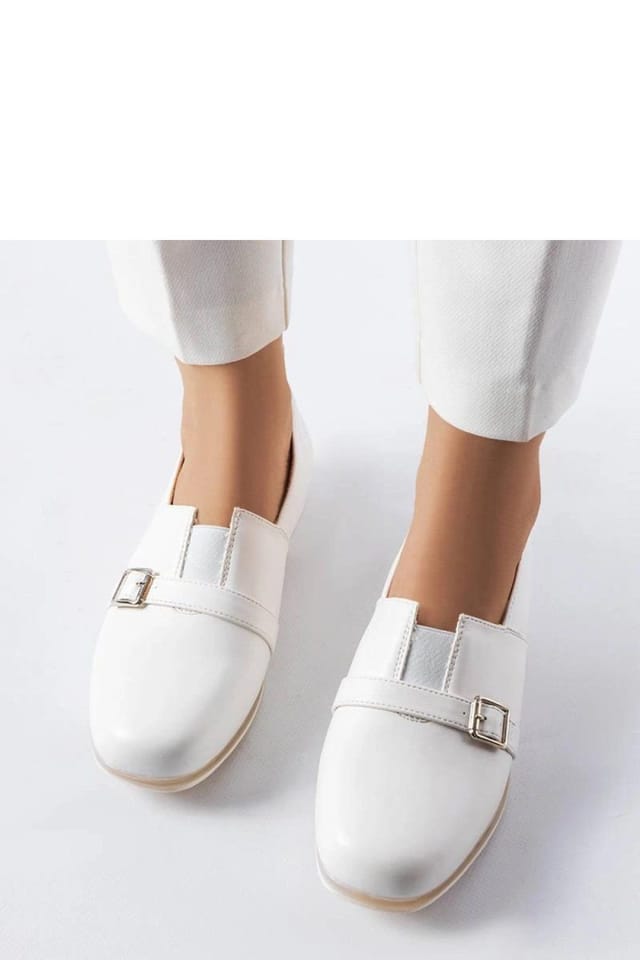 Love Lace Love Lace Women's Felosa Slip On Loafers with Insole for Summer Comfort in White - 3