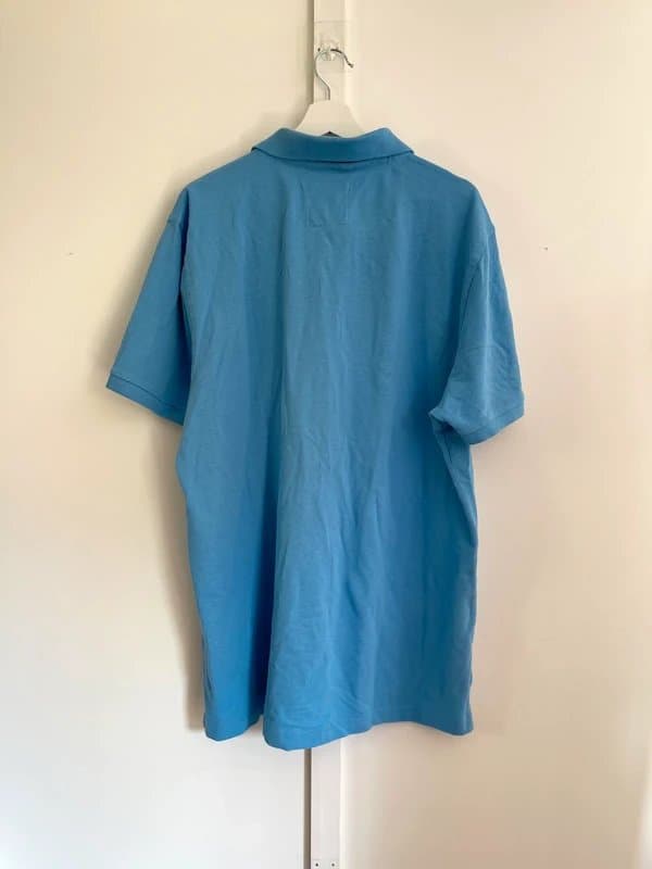 Crew Clothing Company Crew Clothing Company Men’s Blue Classic Pique Short Sleeve Polo Shirt Size XXL