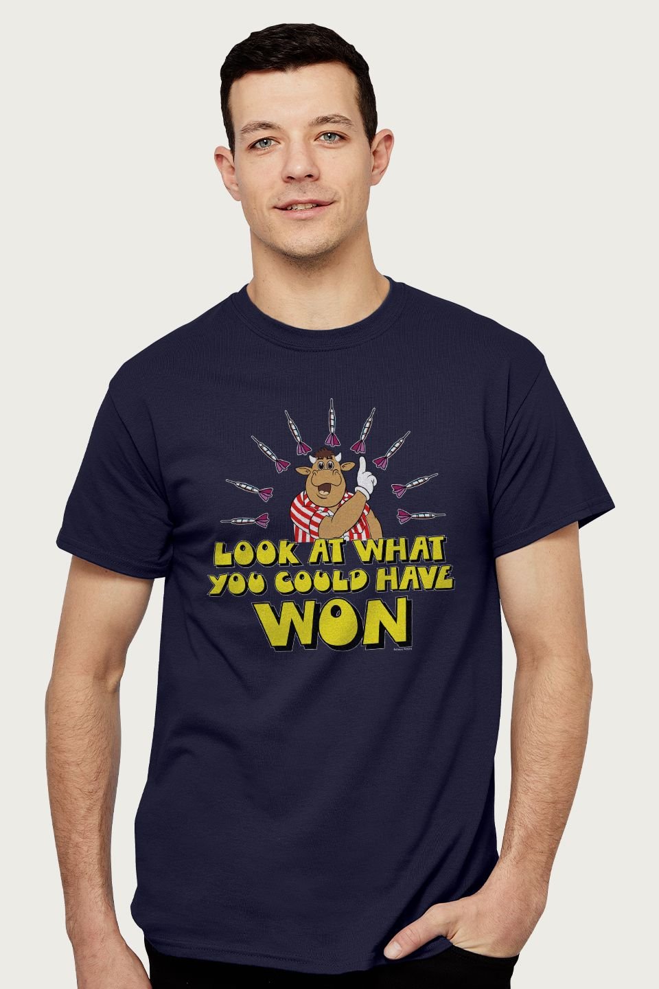 Bullseye Bullseye Men's Look At What You Could Have Won T-Shirt in Navy - 1