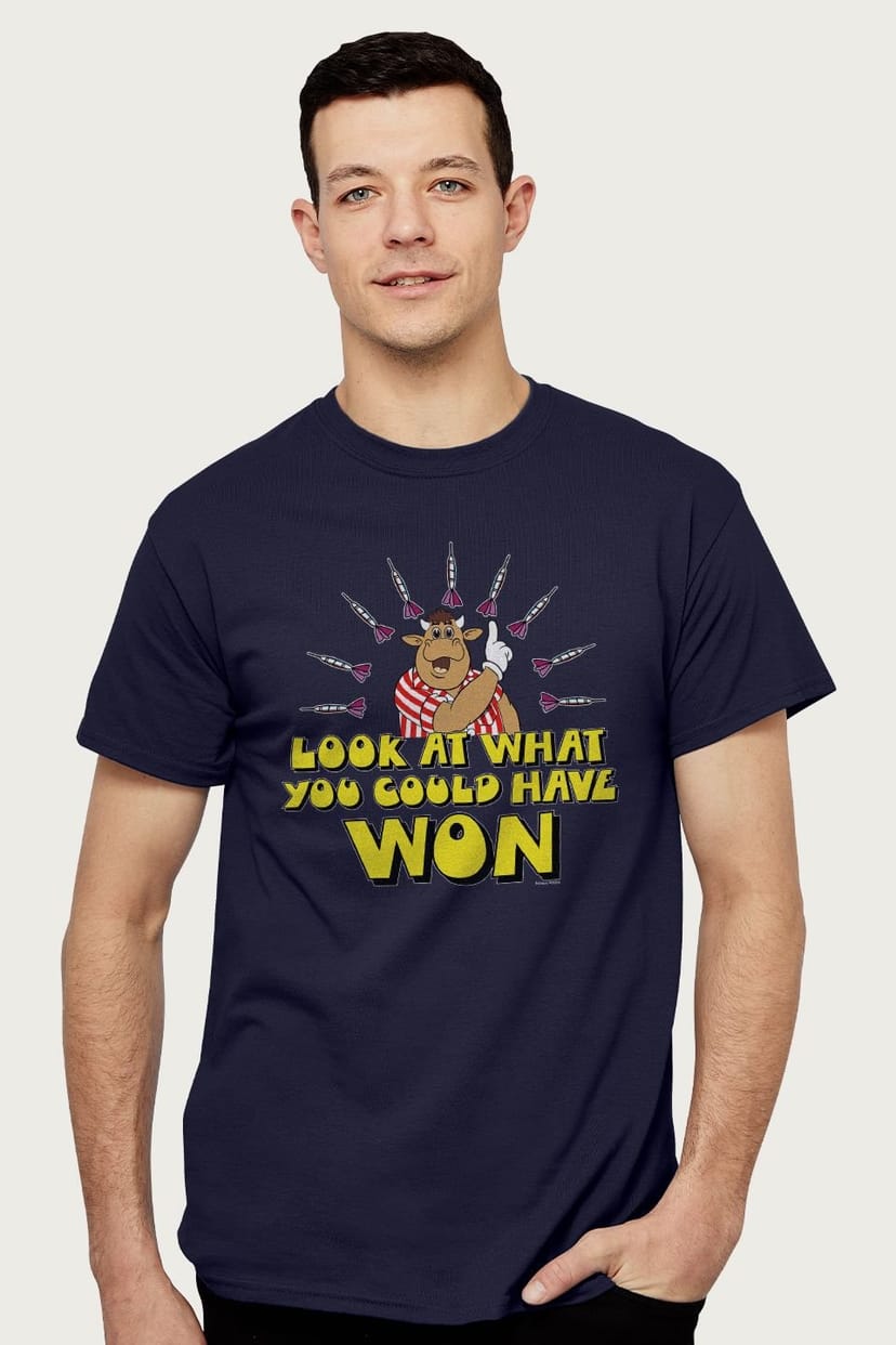 Bullseye Bullseye Men's Look At What You Could Have Won T-Shirt in Navy - 1