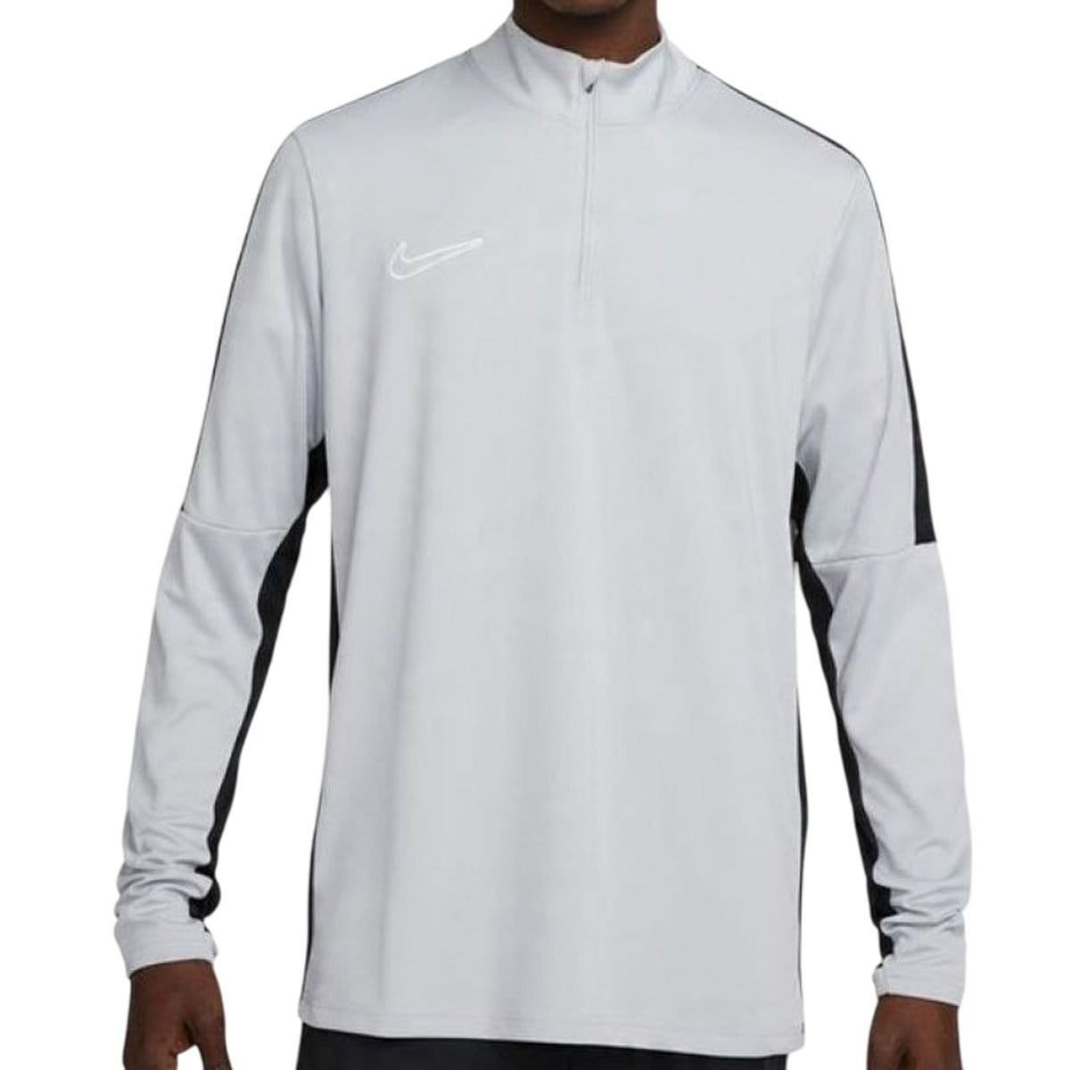 Nike Nike Men's Academy 23 Quarter Zip Sweatshirt in Grey - 4