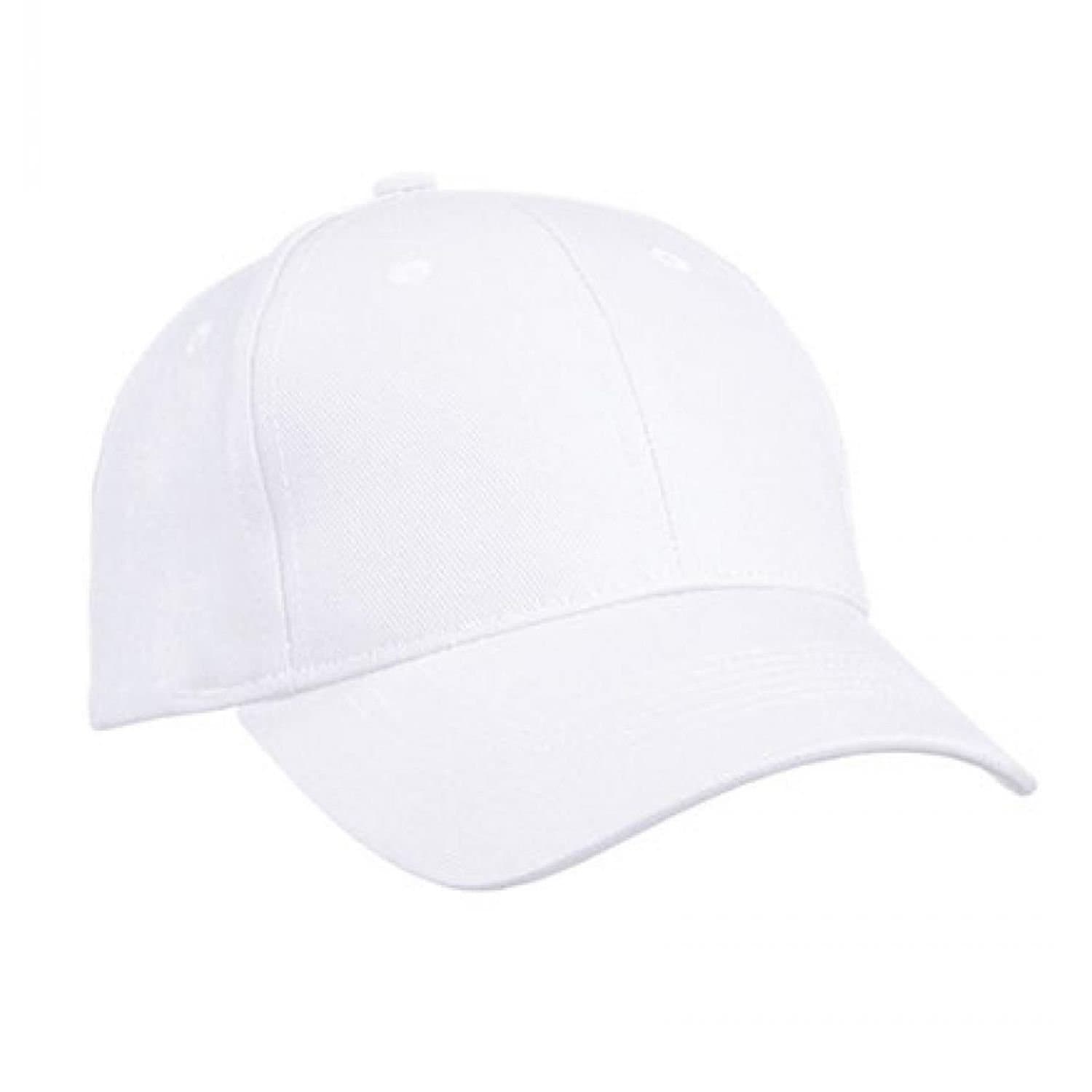 Myrtle Beach Myrtle Beach Men's Raver 6 Panel Baseball Cap in White