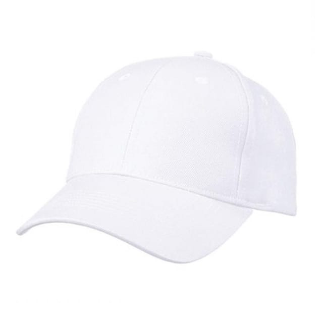 Myrtle Beach Myrtle Beach Men's Raver 6 Panel Baseball Cap in White - 2
