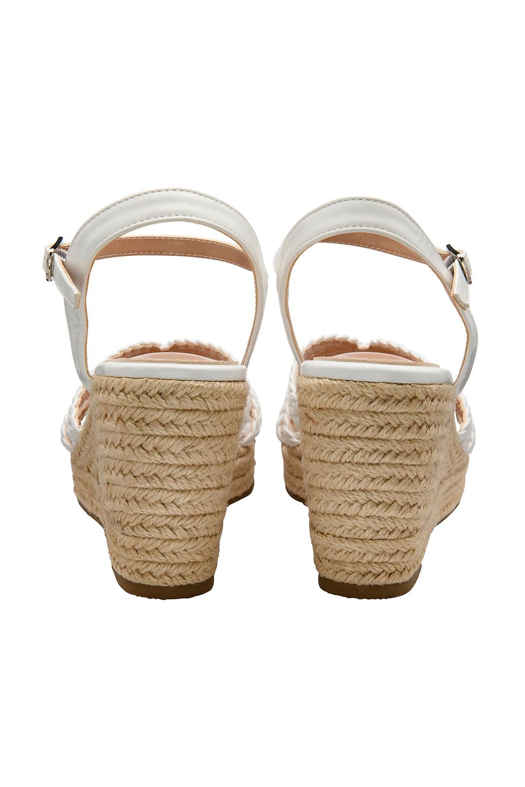 Ravel Ravel Women's White 'Grundy Wedge Sandals - 3