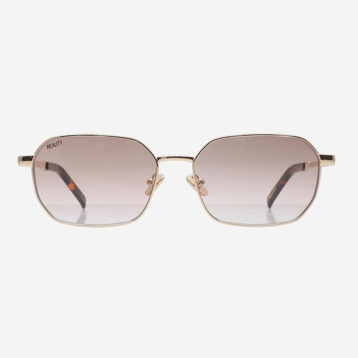 REALITY EYEWEAR REALITY EYEWEAR Women's Limelight - Gold Dust in Light Brown - 1