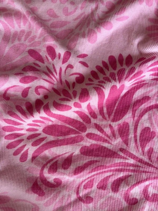 GAP Pink Paisley Long Cami Top