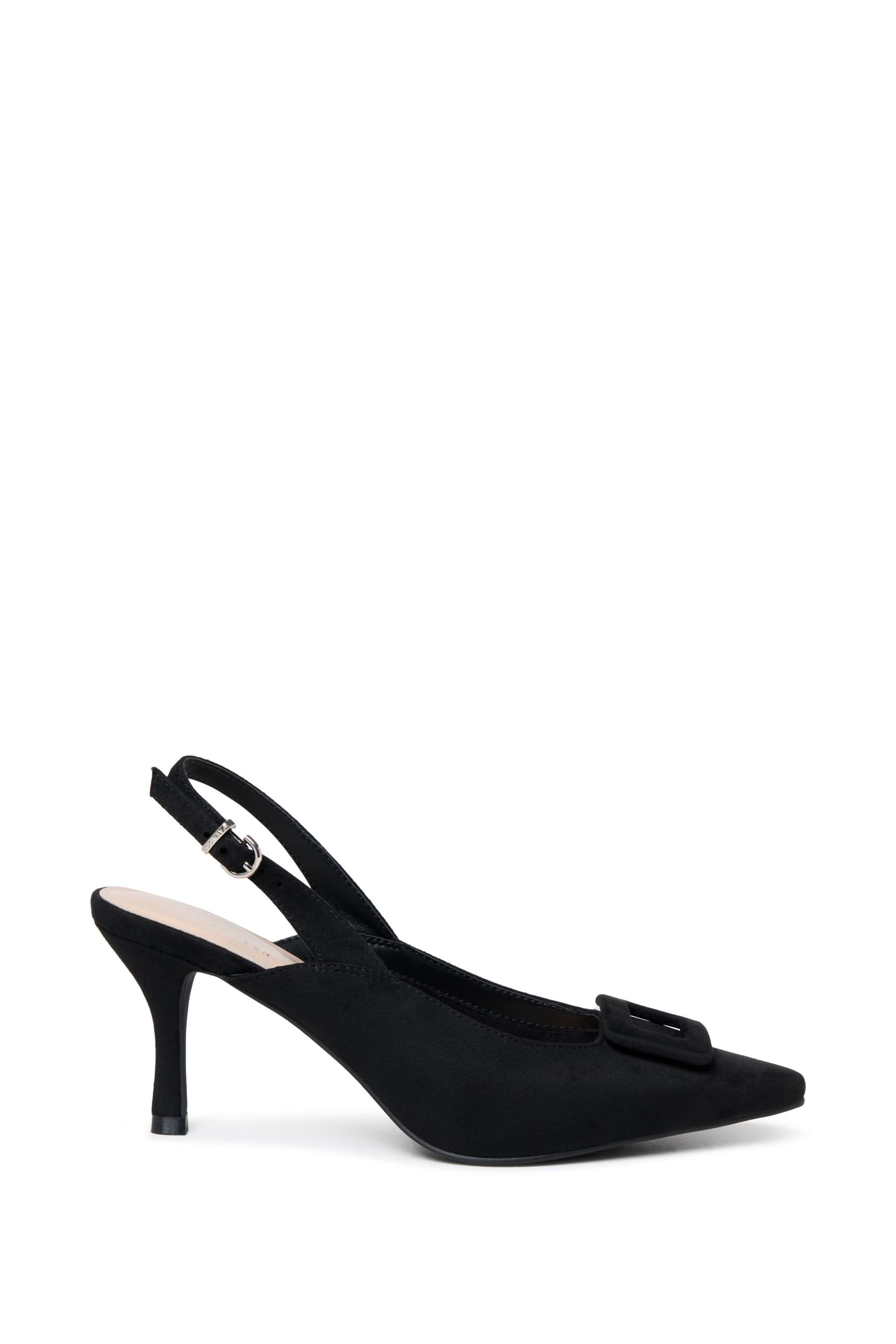 Paradox London Paradox London Women's Salem' Stiletto Heel Slingback Shoes in Black