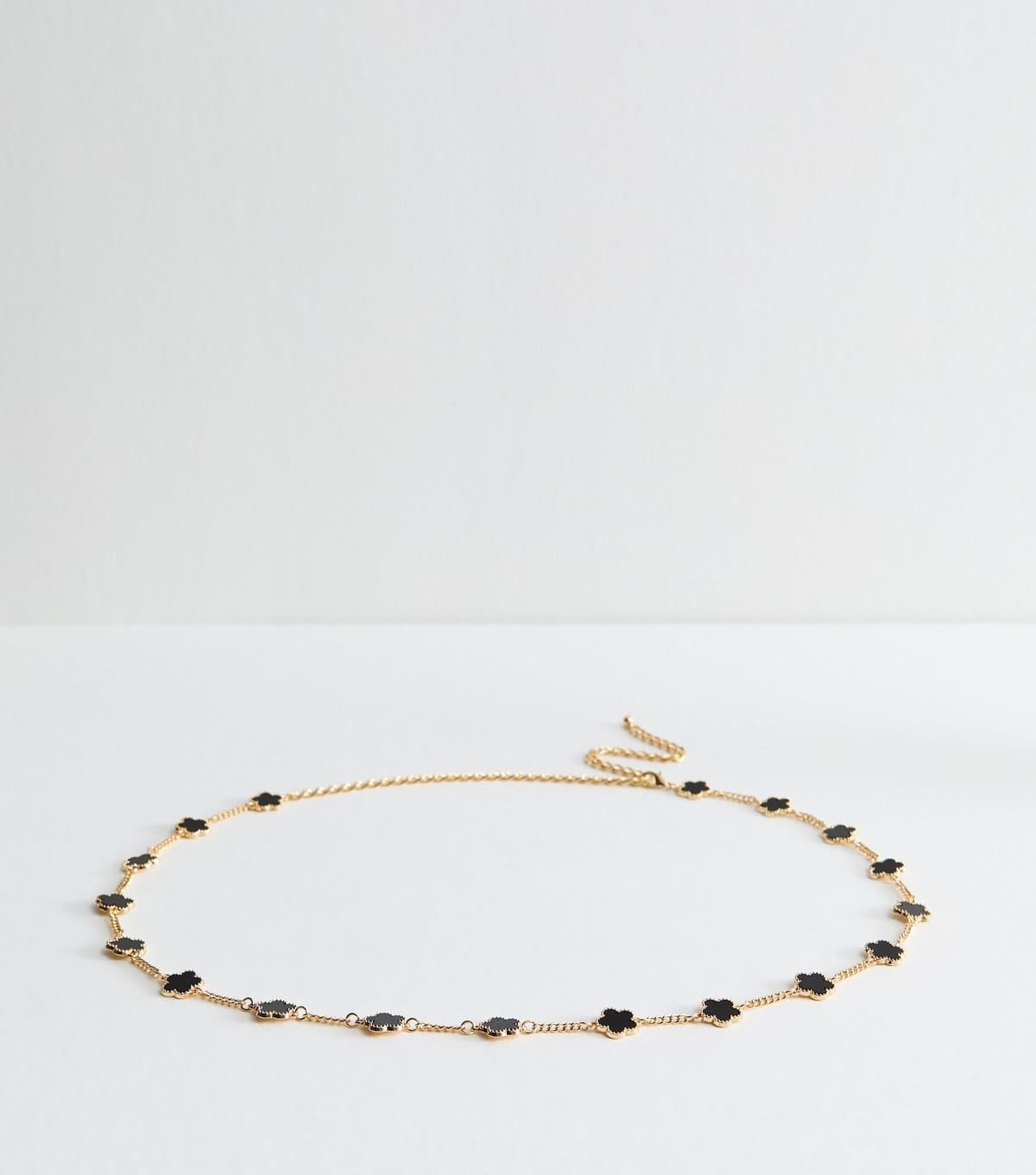 New Look Gold Floral Chain Belt New Look