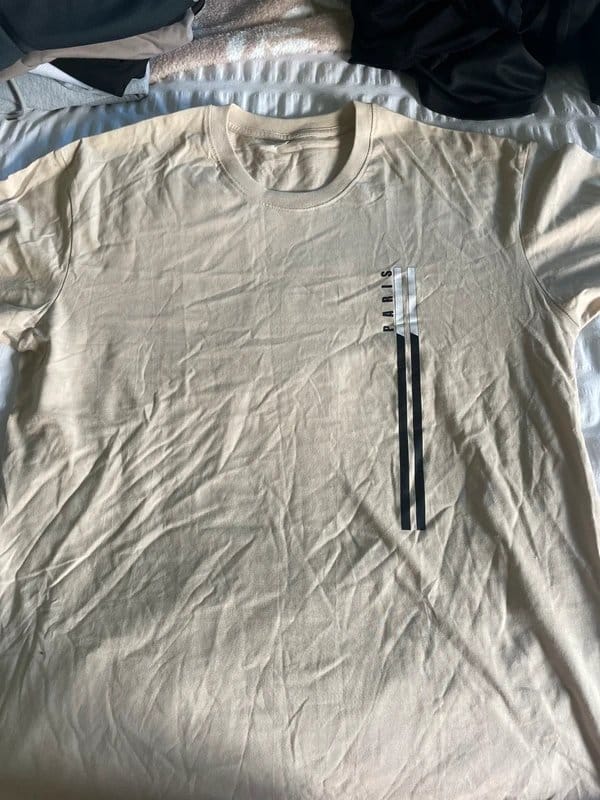 ASOS Beige Paris Graphic T-Shirt