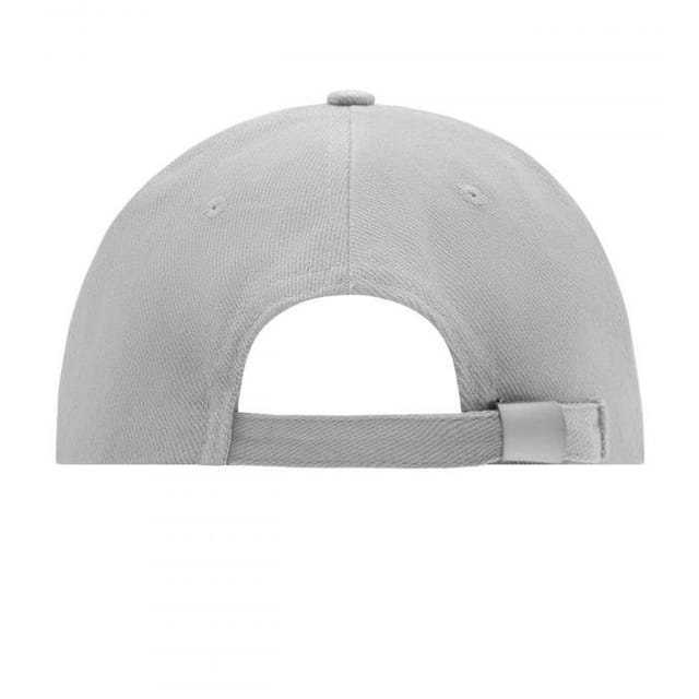Myrtle Beach Myrtle Beach Men's 6 Panel Low Profile Cap in Light Grey - 2