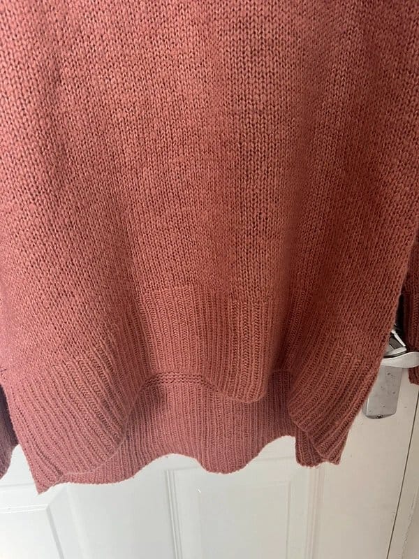 New Look Tall Burgundy Knit Sweater