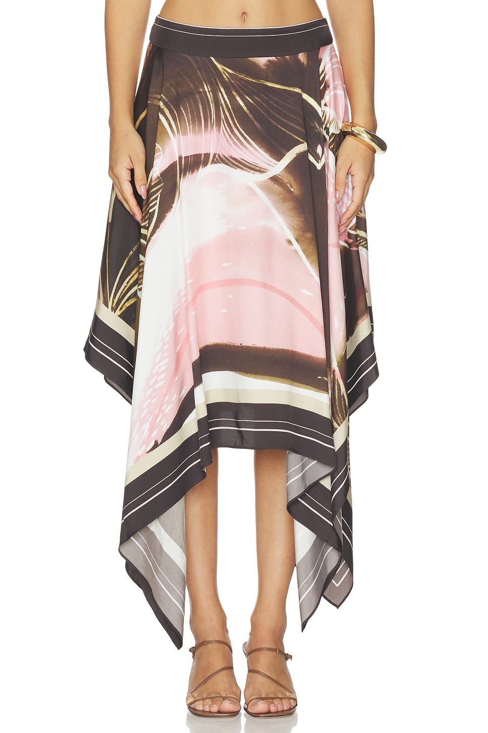 revolve Letty Scarf Skirt