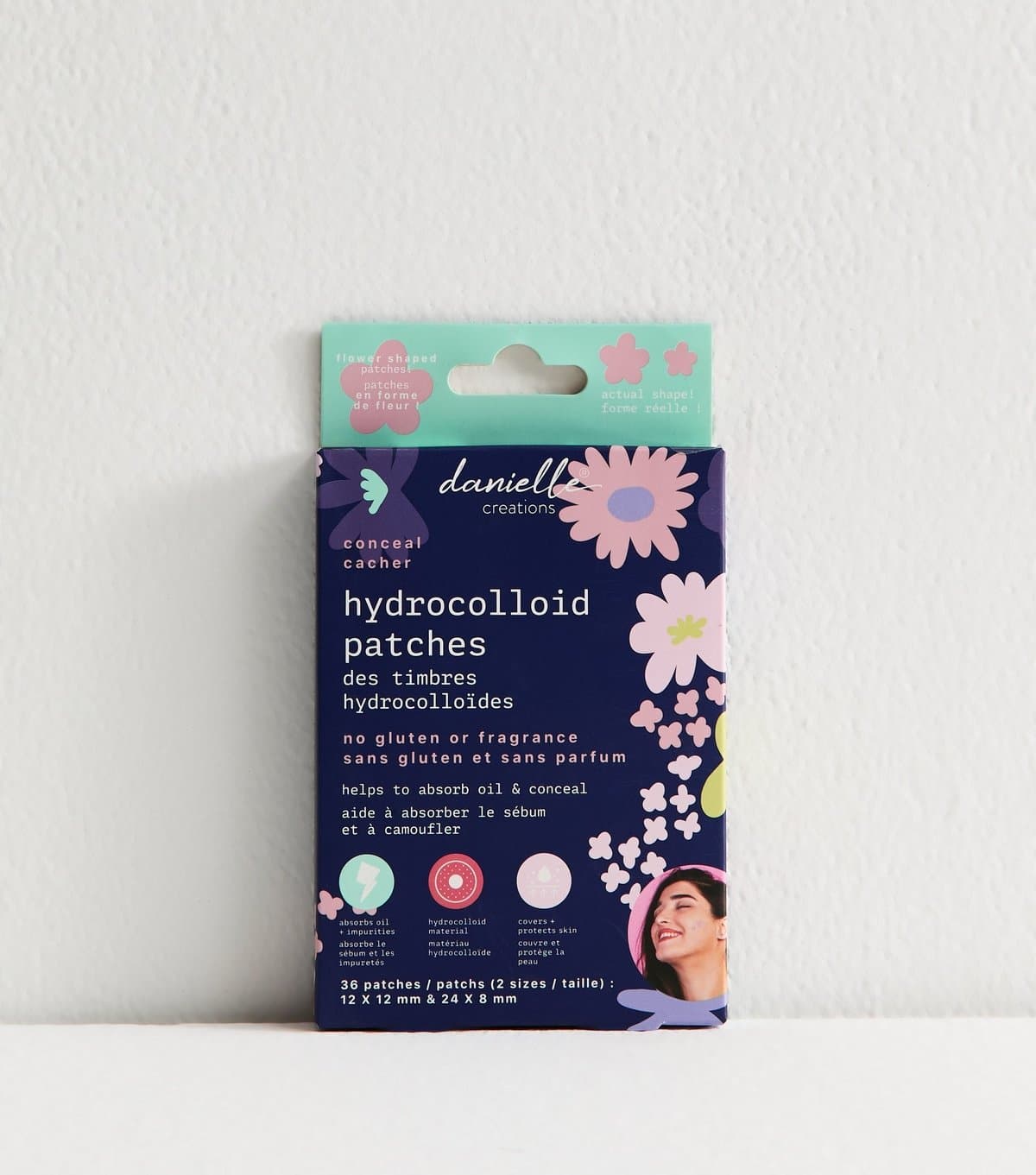 Danielle Creations Pink Flower Shaped Hydrocolloid Patches Danielle New Look