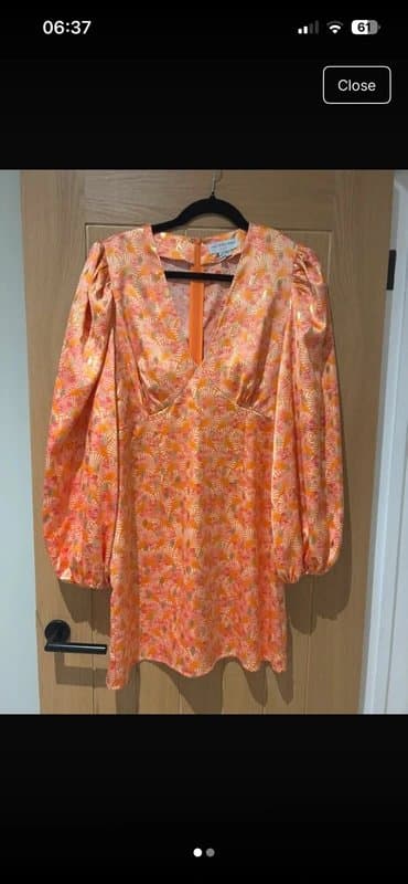 Never Fully Dressed NFD wrap dress