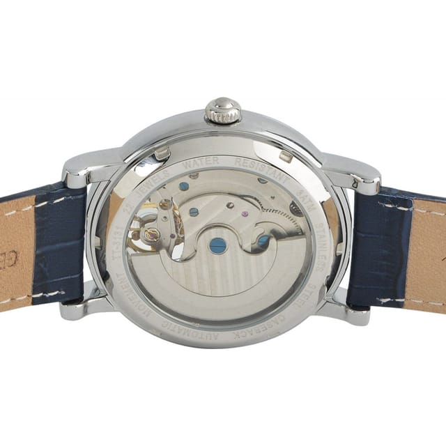Thomas Tompion Thomas Tompion Men's TT-3131 Cambridge 44mm Automatic Watch in Blue - 3