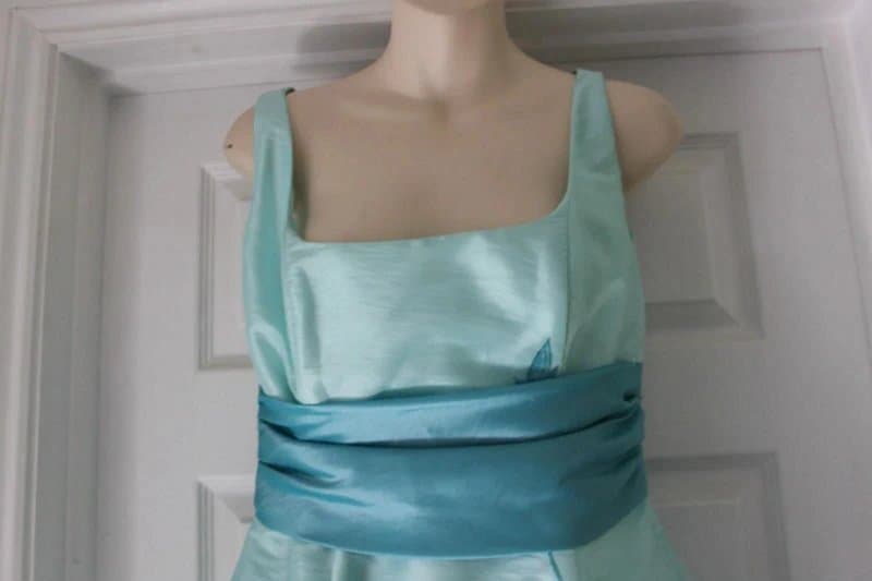 Kelsey Rose Prom Dress Size 12 Mint Green Wedding Bridesmaids 50s Style Designer Kelsey Rose