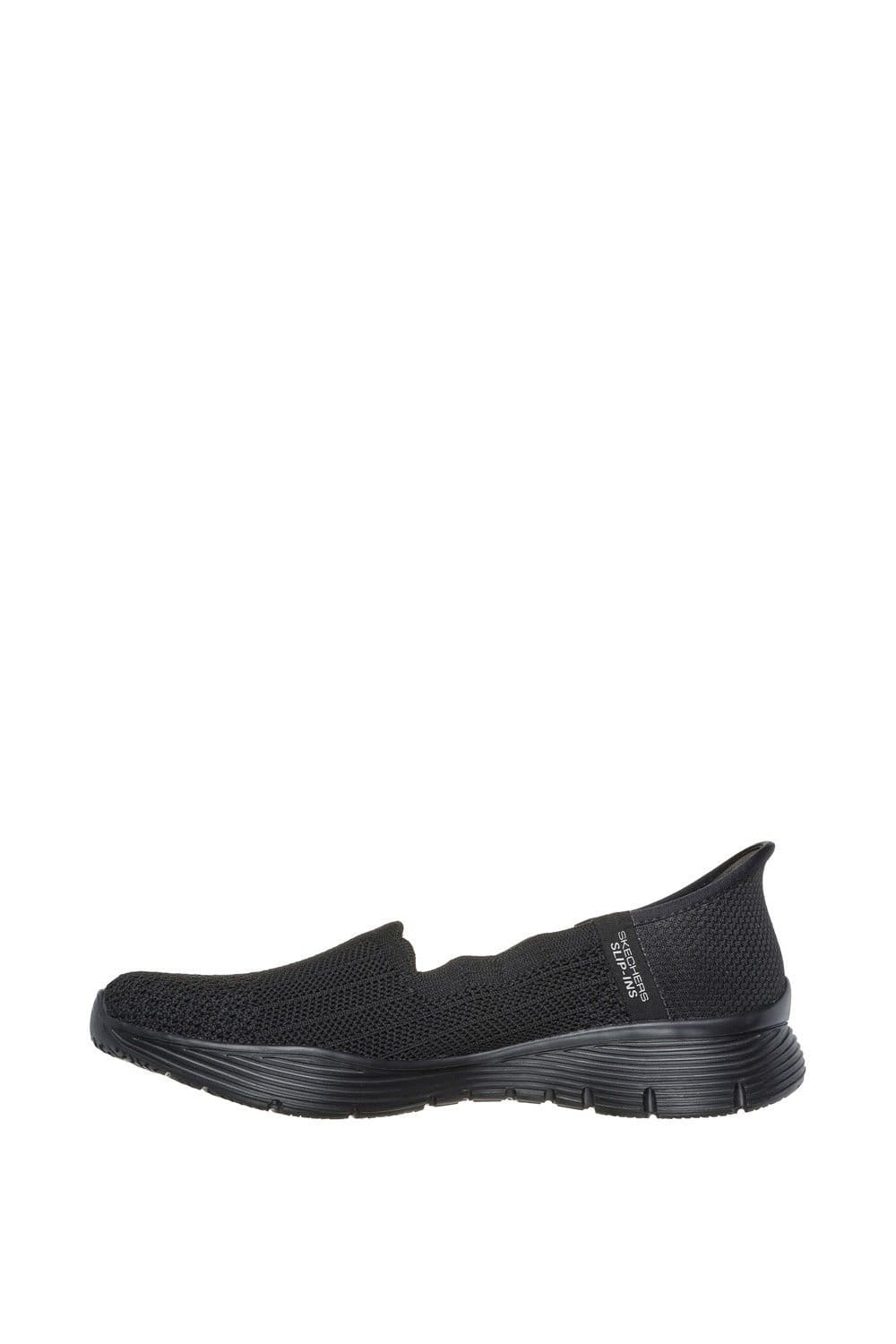 Skechers Skechers Women's Seager Believe It Shoe in Black - 4