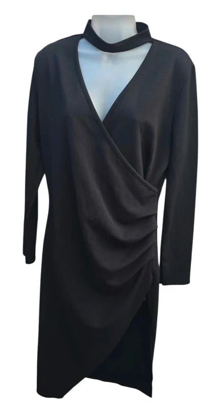 New Look New Look Classy Black Choker Dress Size 16
