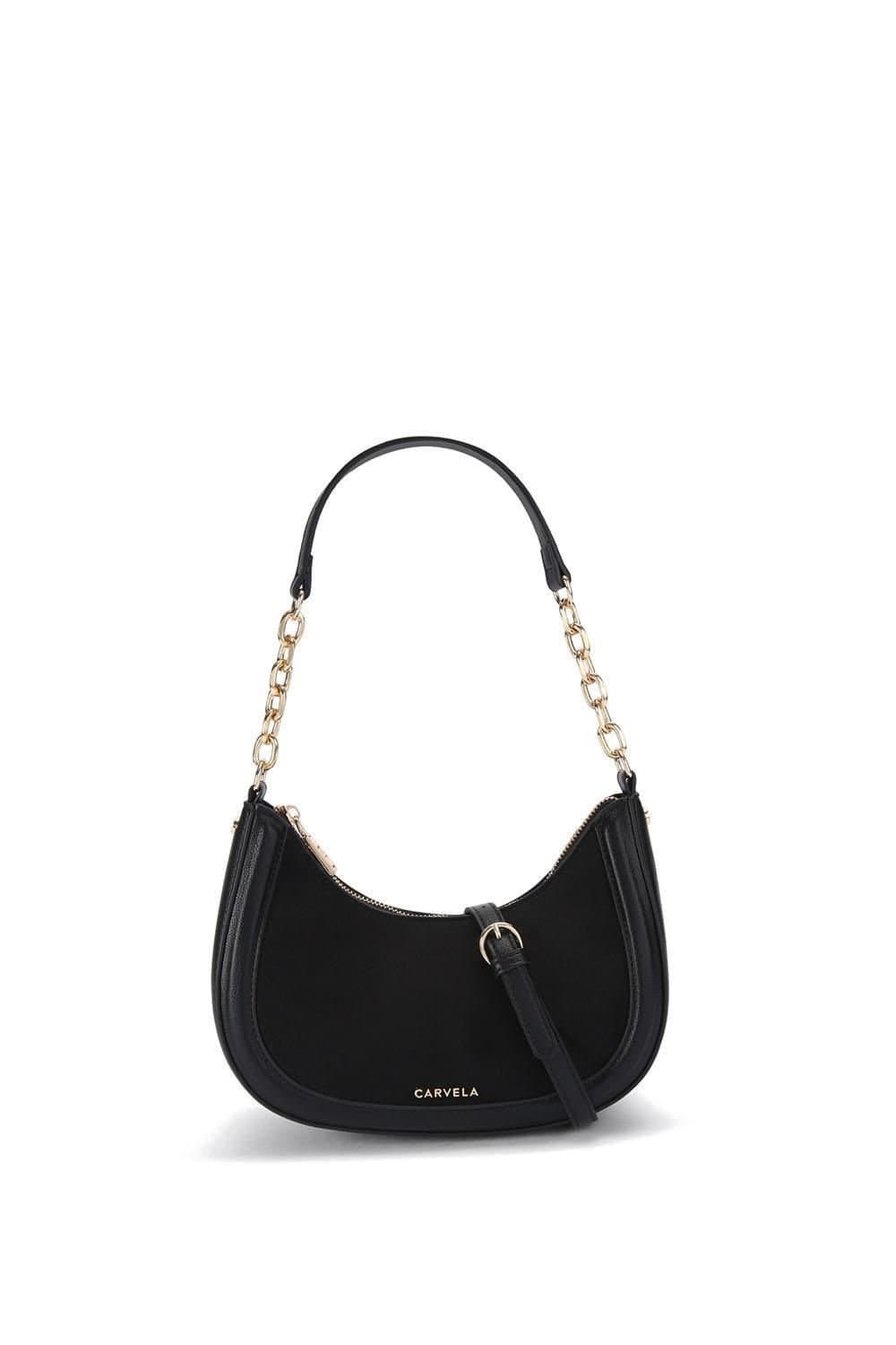 Carvela Carvela Women's 'Minori Scoop Shoulder' Bag in Black