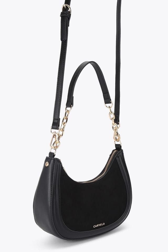 Carvela Carvela Women's 'Minori Scoop Shoulder' Bag in Black - 2