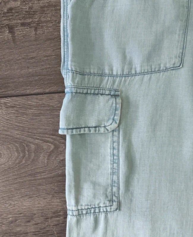 Velvet Heart Utility Chic Velvet Heart Tencel Cargo Trousers (Size 14-16)