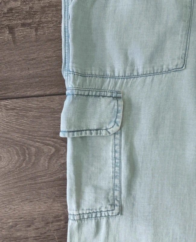 Velvet Heart Utility Chic Velvet Heart Tencel Cargo Trousers (Size 14-16) - 1