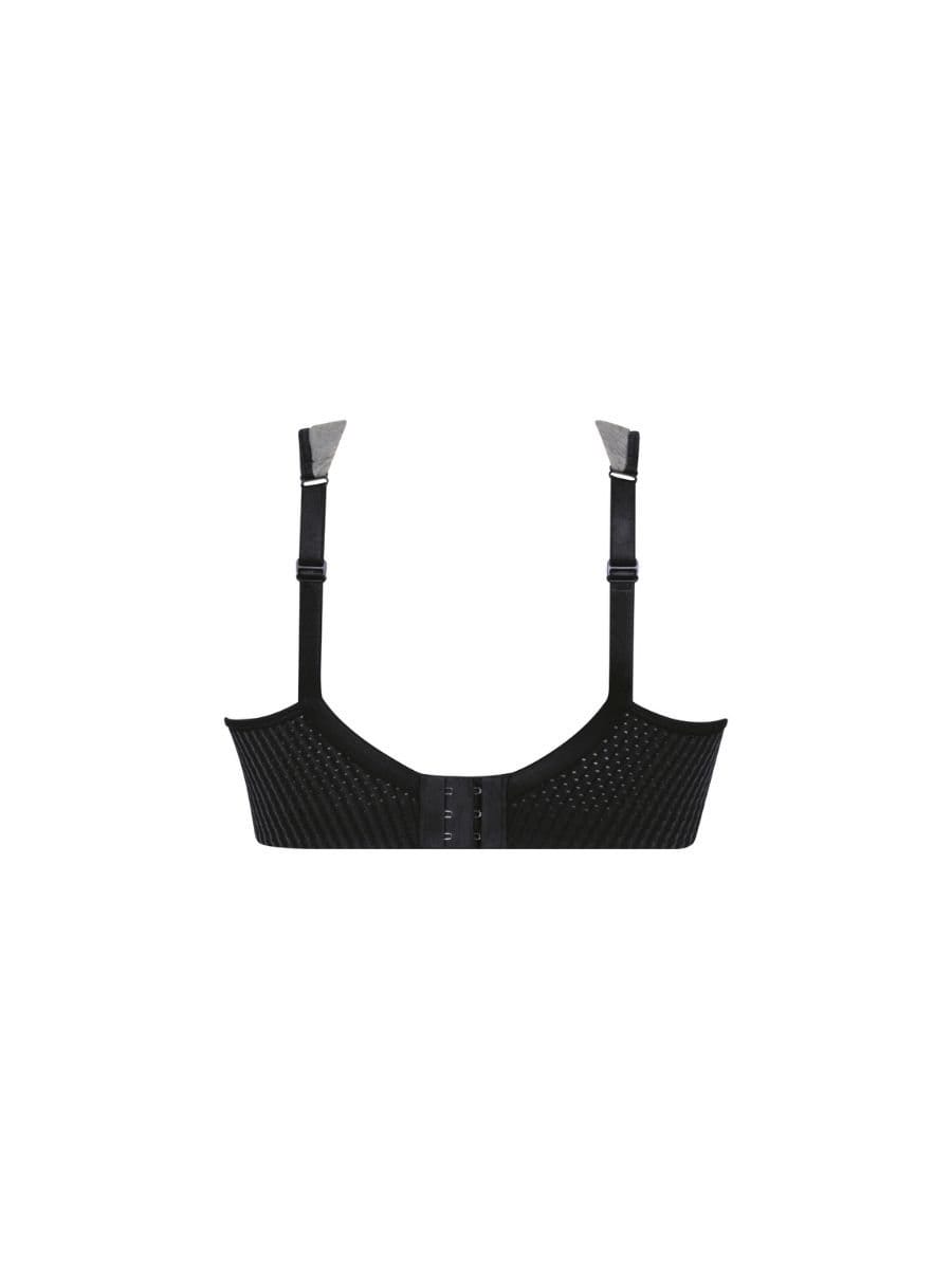 Anita Anita Women's PanAlp Wool Sports Bra in Black - 4