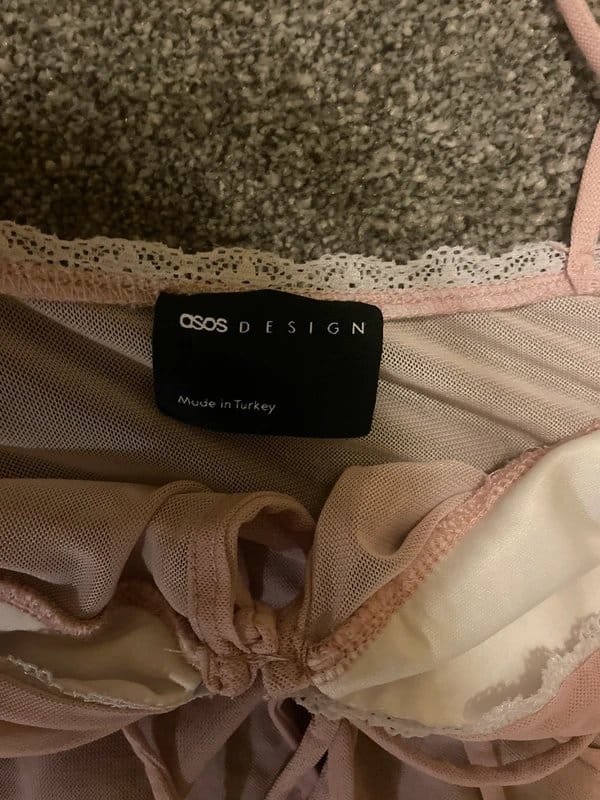 ASOS Rose Mesh Lace Camisole