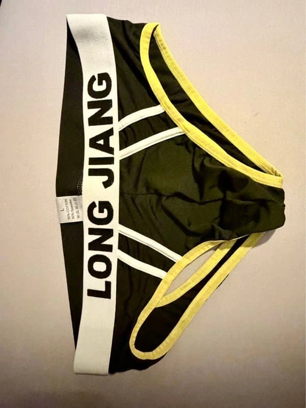 Long Jiang Men’s Brand New Unworn With Tag Long Jiang Briefs ( 2 ) - Size L