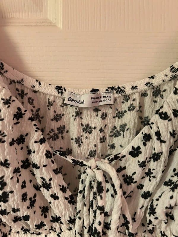 Bershka Floral mini dress