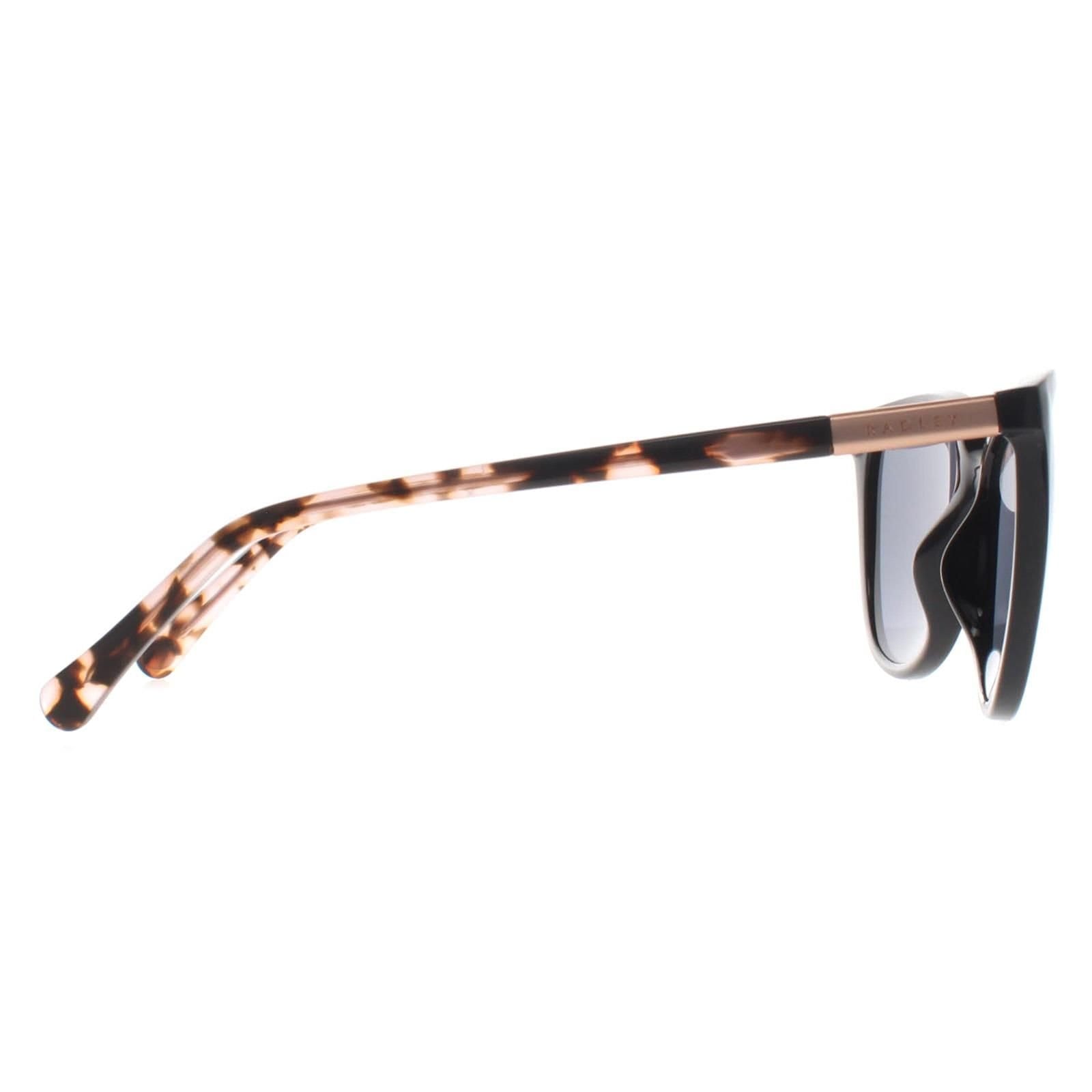 Radley Radley Women's Cat Eye Gloss Black Matte Rose Gold Pink Tortoise Solid Smoke Fionn - 4