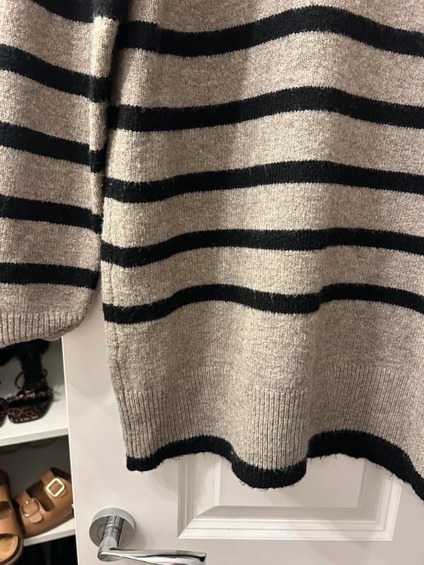 New Look New Look, striped knitted jumper, UK 10