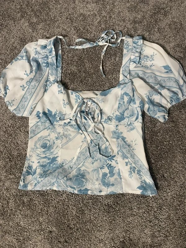 ASOS Corset Bridgerton style blouse - 1